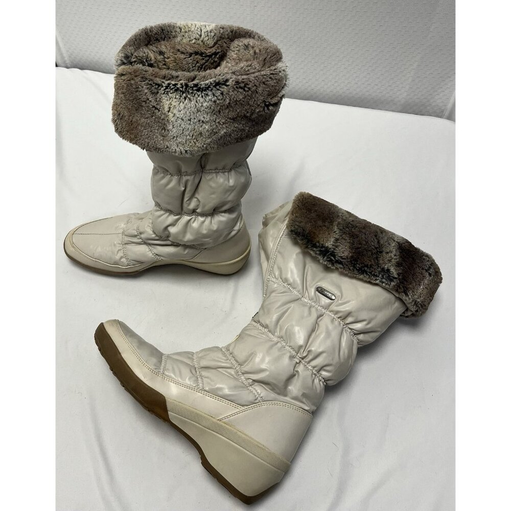 Pajar Fur Ski Winter Boots Pull On Woman US 10-10.5 Sz 41 🤍 - Picture 5 of 9